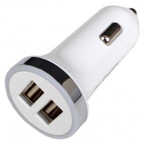 Зарядний пристрій автомобільний RCF-R8 12V - 2xUSB (2A)