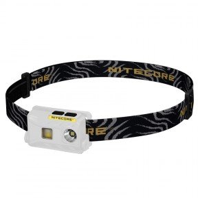 Ліхтар налобний Nitecore NU25 (Сree XP-G2 S3, 360 люмен, 10 режимів, USB), білий