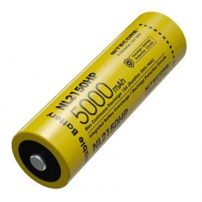 Акумулятор літієвий Li-Ion 21700 Nitecore NL2150HP 3.6V (5000mAh), захищений