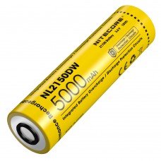 Акумулятор літієвий Li-Ion 21700 Nitecore NL2150DW 3.6V (5000mAh), захищений