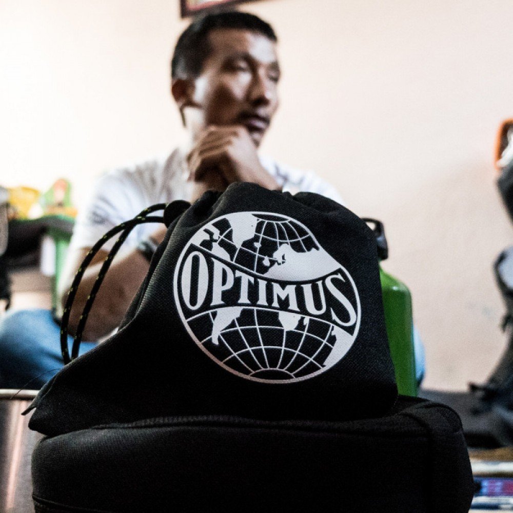 Мультипаливний пальник з паливною флягою Optimus Polaris Optifuel incl Fuel Bottle