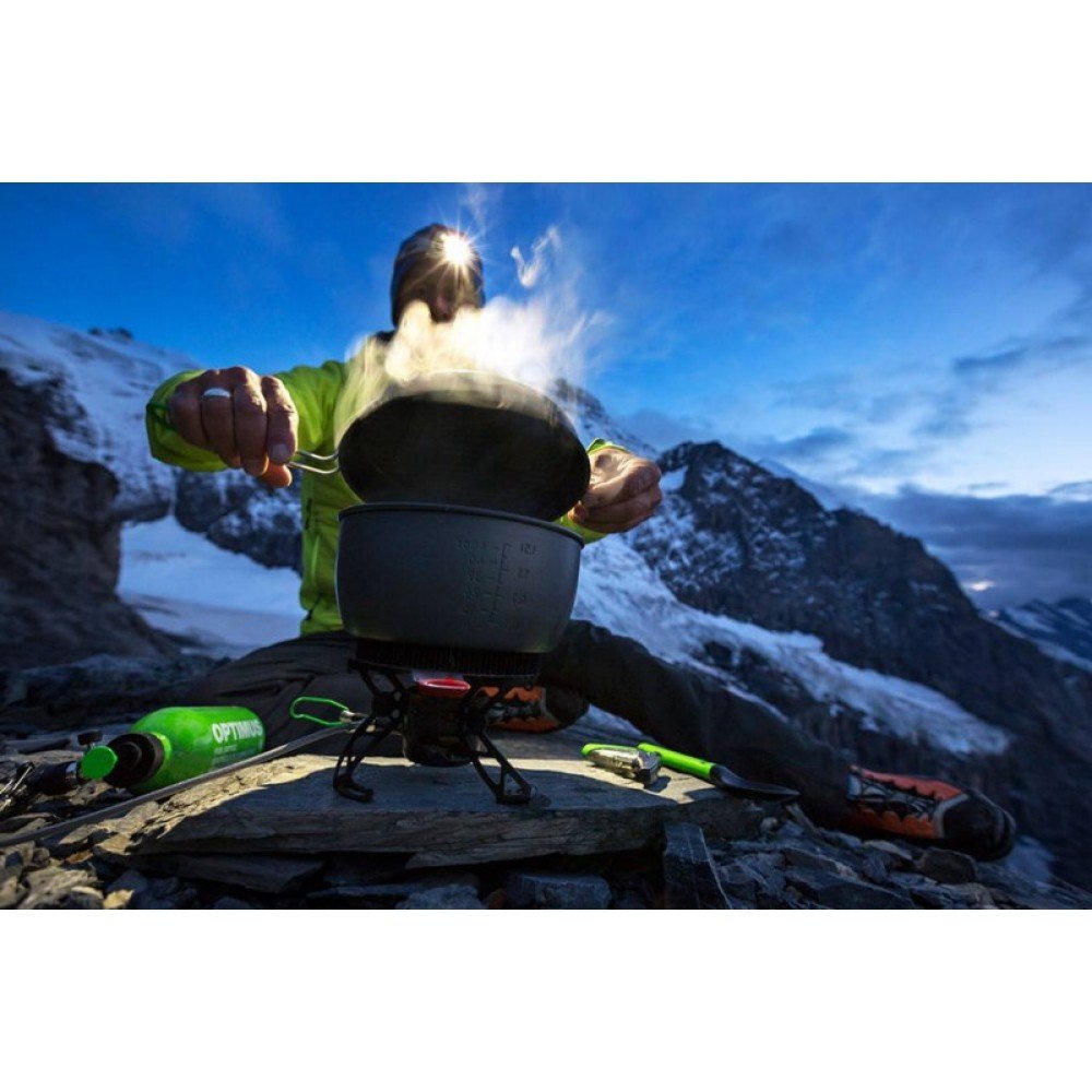 Мультипаливний пальник з паливною флягою Optimus Polaris Optifuel incl Fuel Bottle