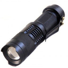 Ліхтар фокусований Bailong BL-8468 (Cree XPE, 300 люмен, 3 режими, 1x14500), комплект