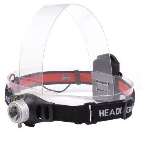 Ліхтар налобний фокусований Bailong BL-TK37, (Cree XPE,170 люмен, 2 режими, Zoom, 3xAAA)