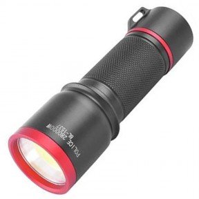 Ліхтар Bailong BL-1537 (COB, 1 режим, 3хАА), чорний