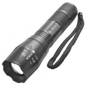 Ліхтар фокусований Bailong 1831A (T6, 3 режими, 1x18650, 3хААА)