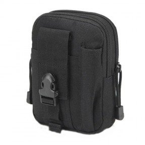 Сумка на пояс (Cordura 600D, 175x120x60мм), чорна