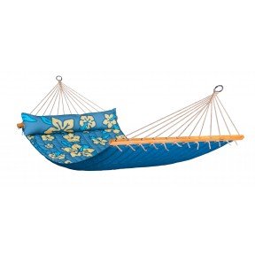 Двомісний гамак з рейками La Siesta Hawaii HQR11-35 pacific
