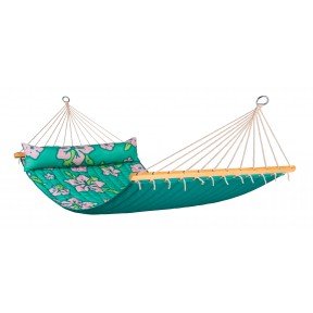 Двомісний гамак з рейками La Siesta Hawaii HQR11-47 palm