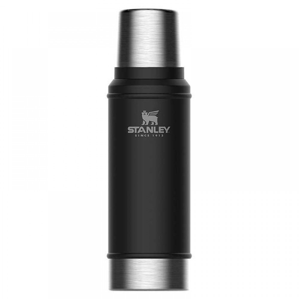 Термос Stanley Legendary Classic Matte Black 0.75 л чорний