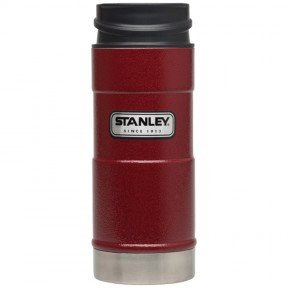 Термокухоль Stanley Classic One Hand (0.35л), червоний, (скіл фарби)