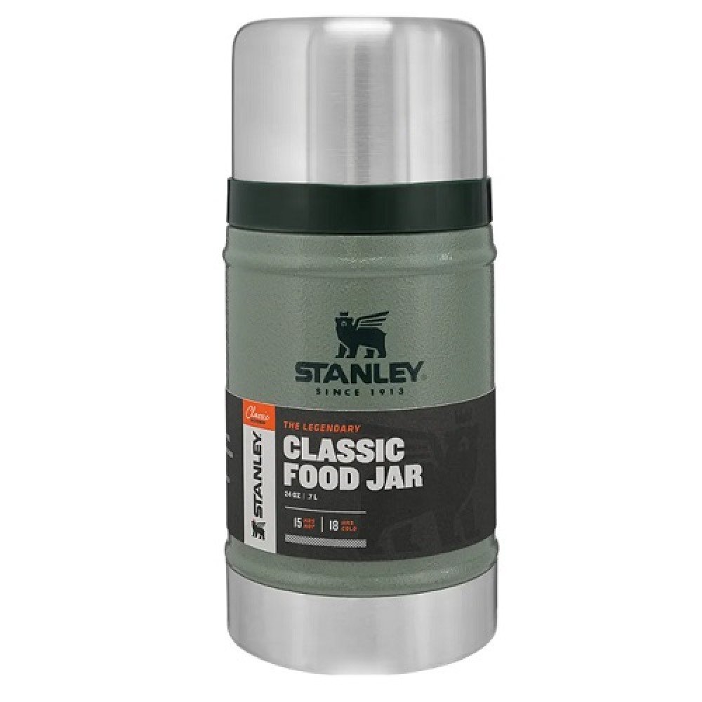 Термос для їжі Stanley Classic Legendary Hammertone Green 0.7 л зелений