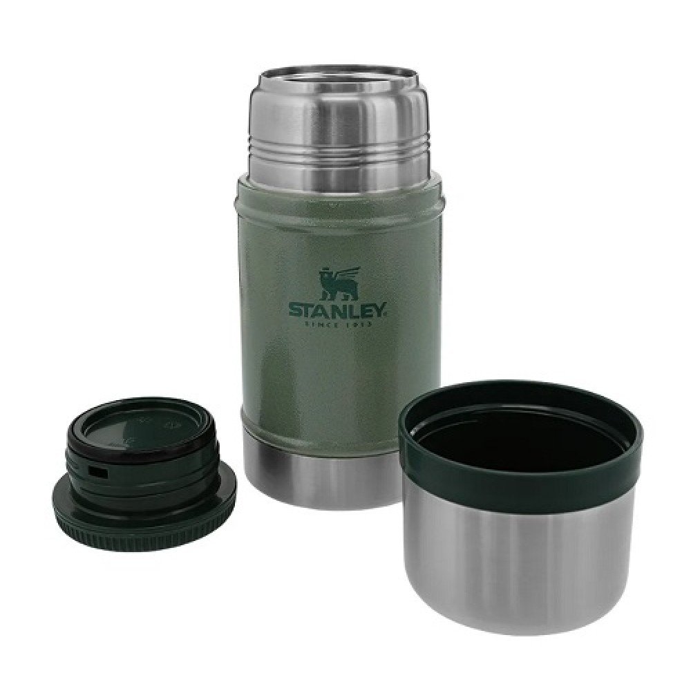 Термос для їжі Stanley Classic Legendary Hammertone Green 0.7 л зелений