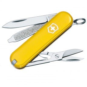 Ніж Victorinox Classic SD 0.6223.8 жовтий