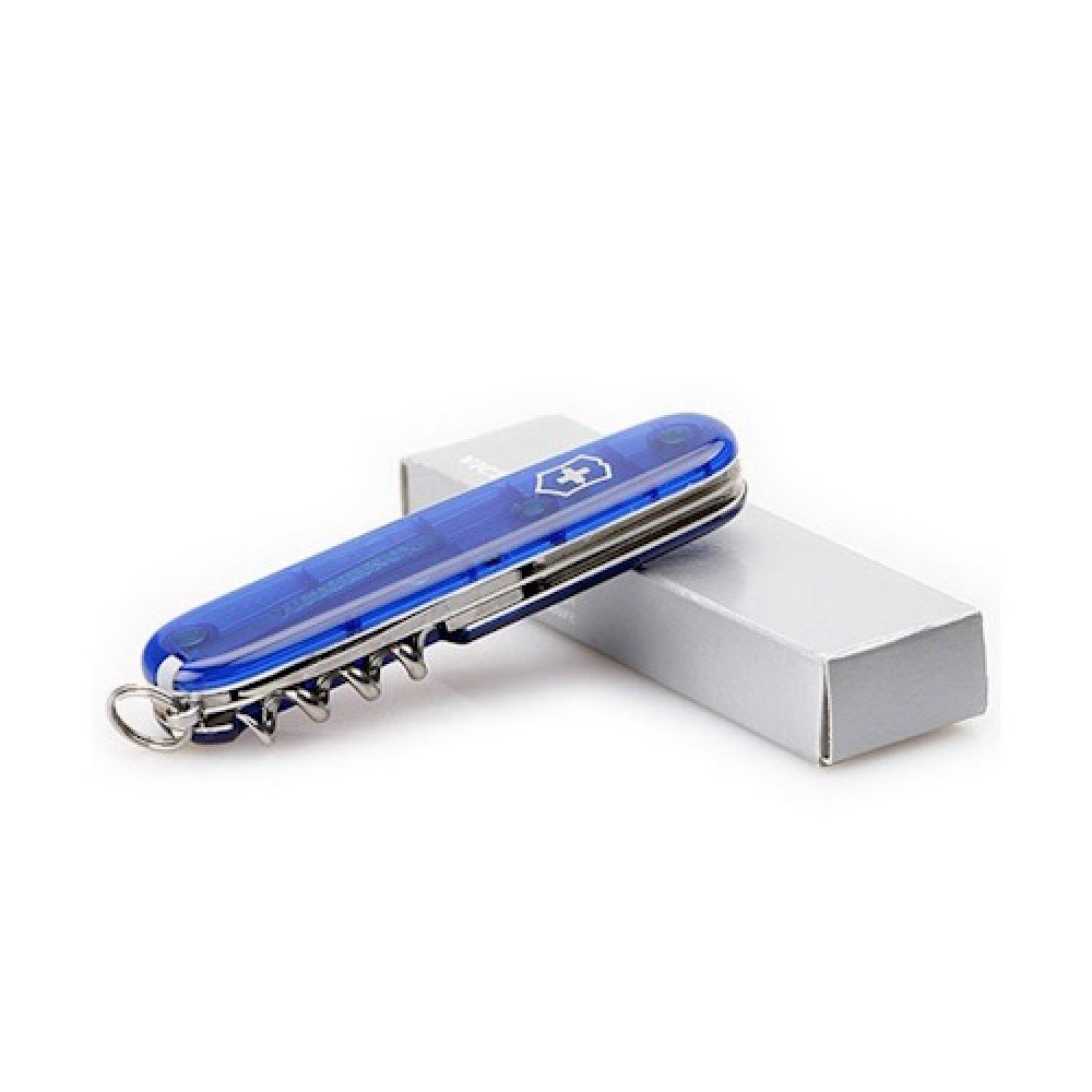 Ніж Victorinox Spartan 1.3603.T2 синій прозорий