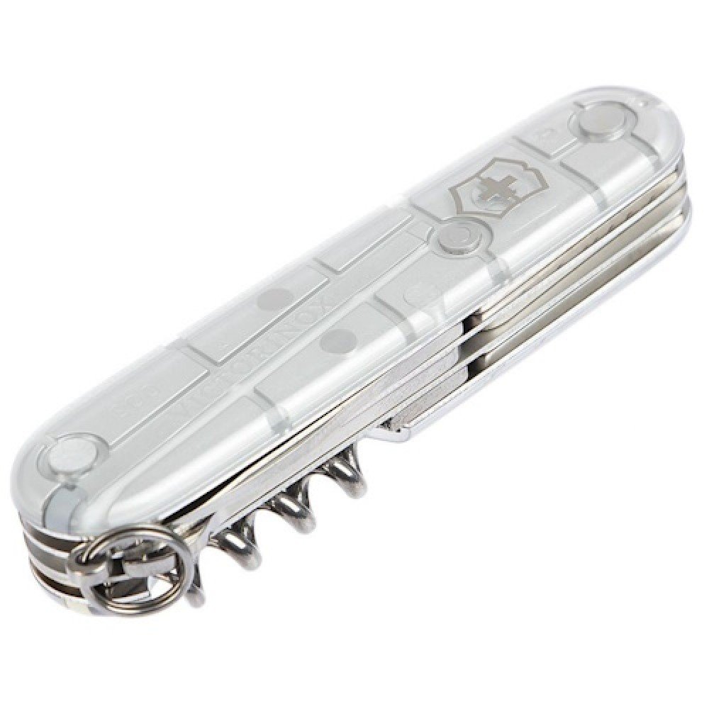 Ніж складаний Victorinox Climber 1.3703.Т7 срібний прозорий