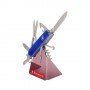 Ніж складаний Victorinox Climber 1.3703.T2 синій прозорий
