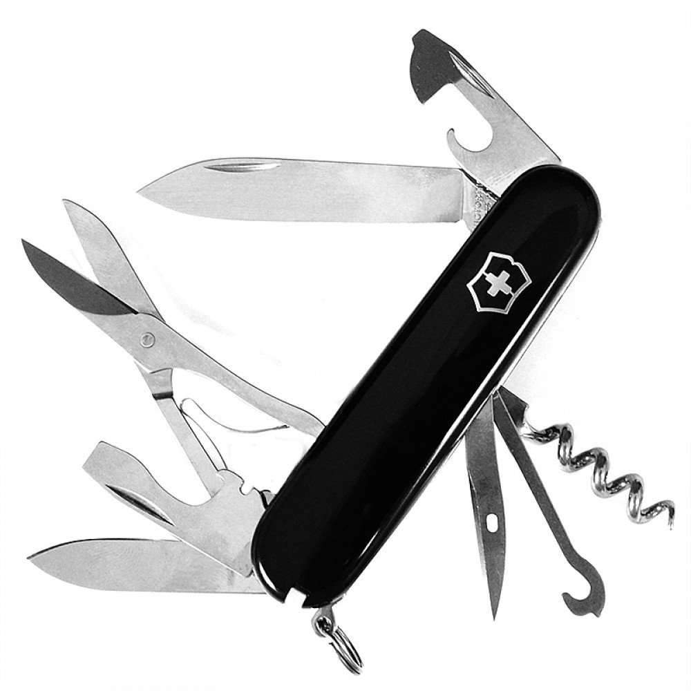 Ніж складаний Victorinox Climber 1.3703.3 чорний