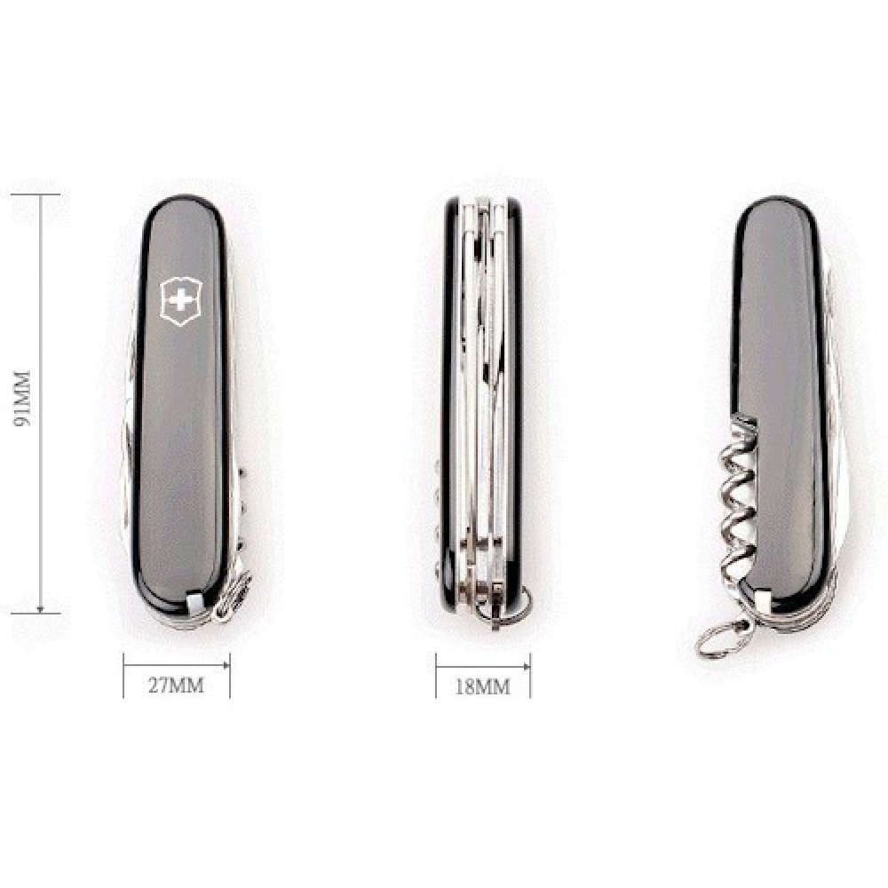 Ніж складаний Victorinox Climber 1.3703.3 чорний