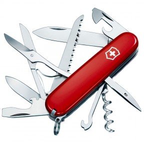 Ніж складаний Victorinox Huntsman 1.3713 червоний
