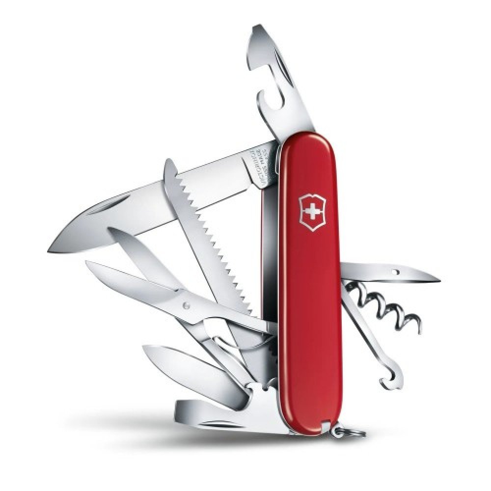 Ніж складаний Victorinox Huntsman 1.3713 червоний