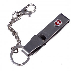 Брелок, підвіска на ремінь Victorinox Multiclip, з ланцюжком та карабіном 4.1859
