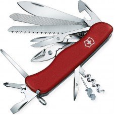 Ніж складаний, мультитул Victorinox Workchamp (111мм, 21 функцій), червоний 0.9064