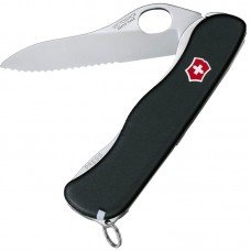 Ніж складаний, мультитул Victorinox Sentinel (111мм, 4 функції), чорний 0.8413.MW3