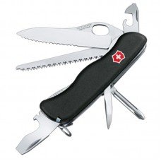 Ніж складаний, мультитул Victorinox Trailmaster One Hand (111мм, 12 функцій), чорний 0.8463.MW3
