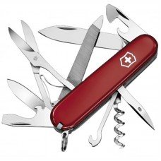 Ніж складаний, мультитул Victorinox Mountaineer (91мм, 18 функцій), червоний 1.3743