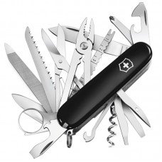 Ніж складаний, мультитул Victorinox Swisschamp (91мм, 33 функції), чорний 1.6795.3