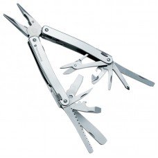 Мультитул Victorinox Swisstool Spirit (105мм, 11 елементів), зі шкіряним чохлом 3.0227.L1