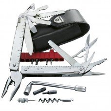 Мультитул Victorinox Swisstool Plus (115мм, 14 елементів), зі шкіряним чохлом 3.0338.L
