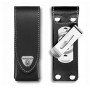 Чохол шкіряний для ножів Victorinox 111 мм до 4 шарів на липучці з поворотною кліпсою 4.0523.31