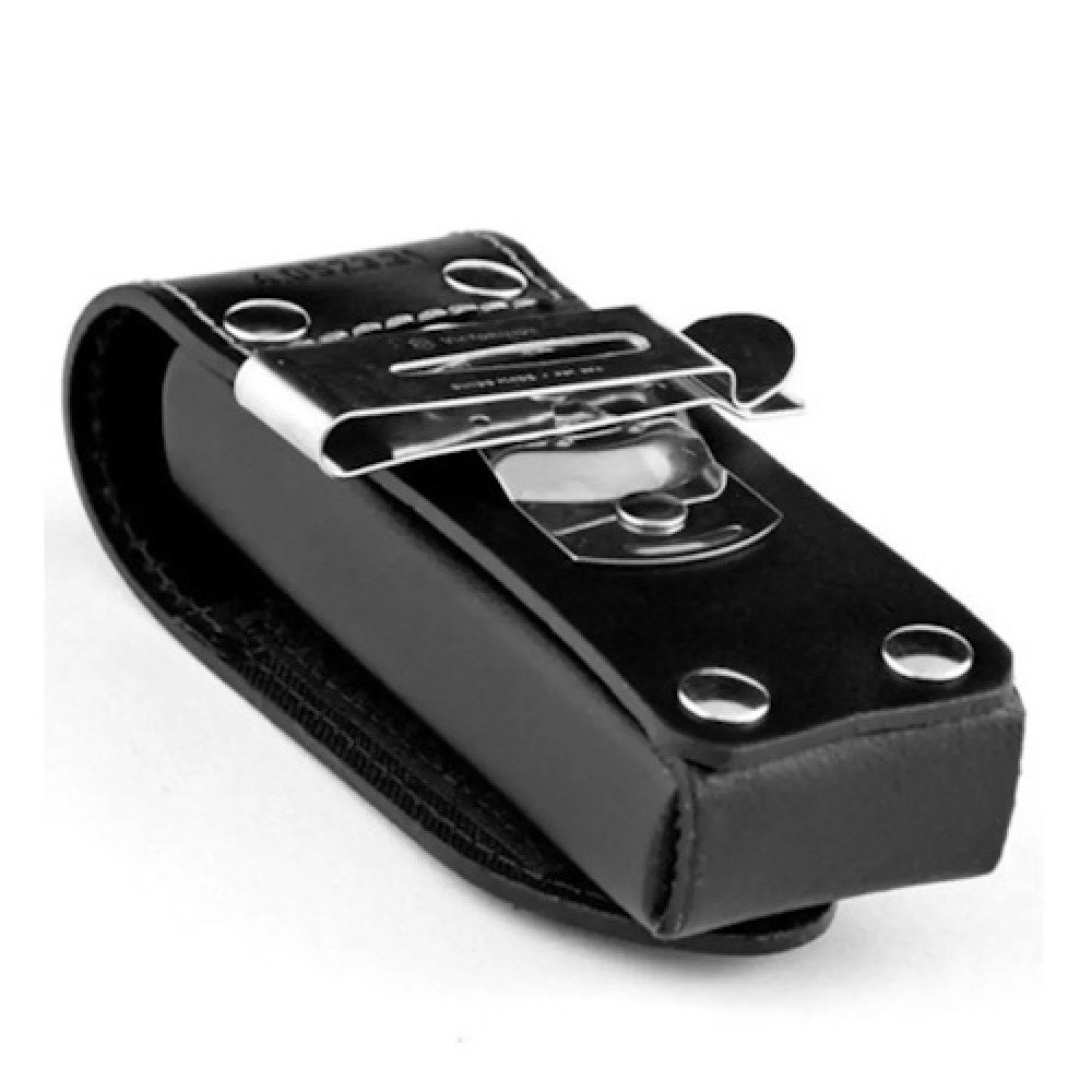 Чохол шкіряний для ножів Victorinox 111 мм до 4 шарів на липучці з поворотною кліпсою 4.0523.31