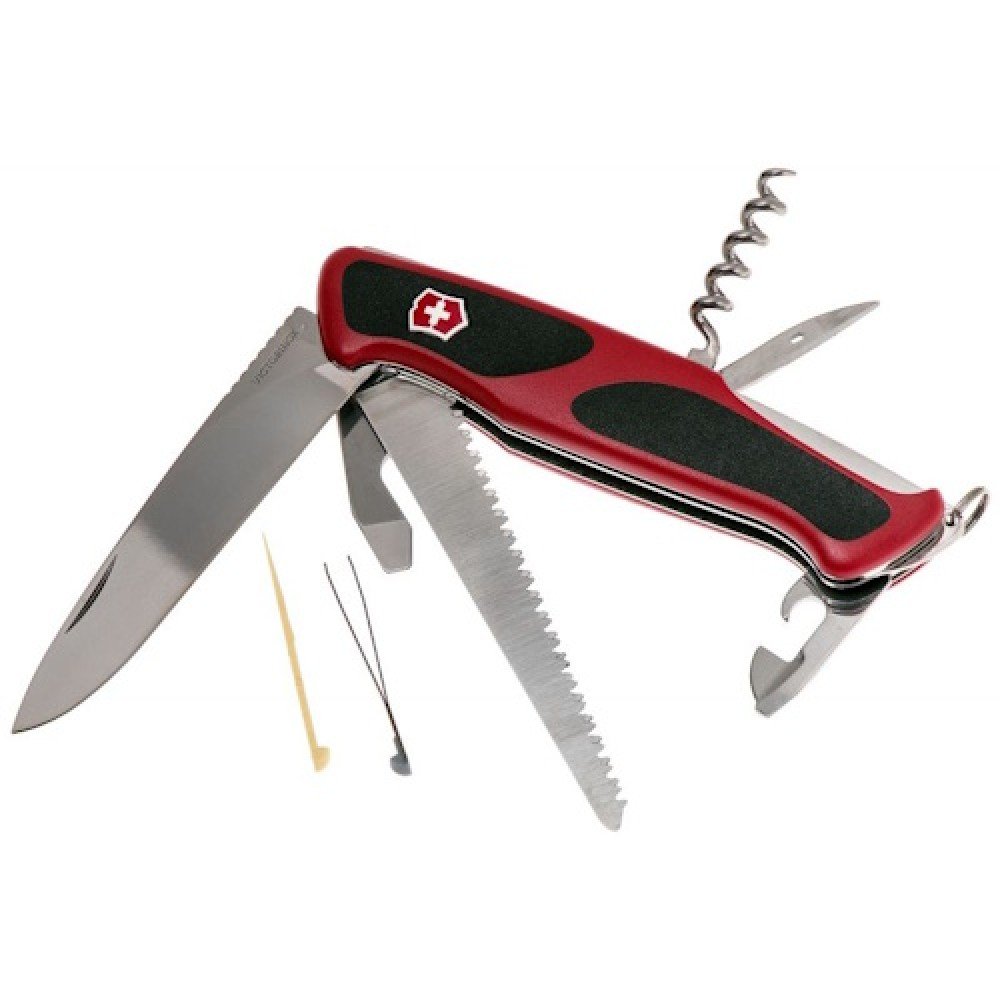 Ніж Victorinox Rangergrip 55 червоно-чорний 0.9563.C