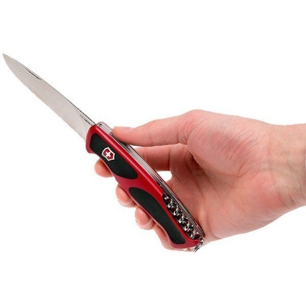 Ніж Victorinox Rangergrip 55 червоно-чорний 0.9563.C