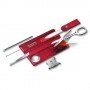 Набір Victorinox Swisscard Lite червоне прозоре 0.7300.Т