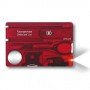 Набір Victorinox Swisscard Lite червоне прозоре 0.7300.Т