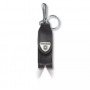 Чохол для ножів Victorinox (58мм) з карабіном, шкіряний чорний 4.0515
