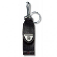 Чохол для ножів Victorinox (58мм) з карабіном, шкіряний чорний 4.0515