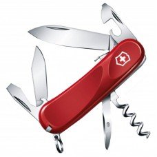 Ніж складаний, мультитул Victorinox Evolution S101 (85мм, 12 функцій), червоний 2.3603.SE