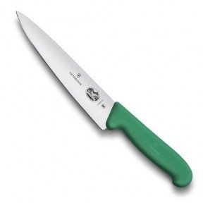 Ніж кухонний Victorinox Fibrox лезо 19 см 5.2004.19 зелений