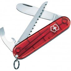 Ніж складаний, мультитул дитячий Victorinox My First (84мм, 9 функцій), червоний 0.2373.Т