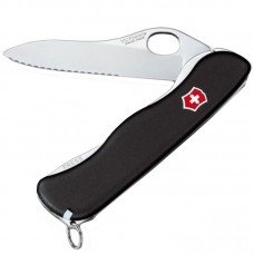 Ніж складаний, мультитул Victorinox Sentinel One Hand (111мм, 5 функцій), чорний 0.8416.М3