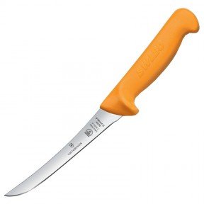 Ніж кухонний, побутовий Victorinox Swibo Boning Semi-Flex (лезо: 160мм), жовтий 5.8404.16