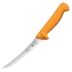 Ніж кухонний, побутовий Victorinox Swibo Boning Flex (лезо: 130мм), жовтий 5.8406.13