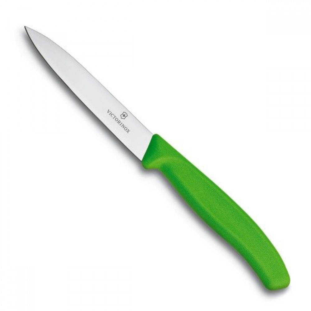 Ніж кухонний Victorinox Swissclassic лезо 10 см 6.7706.L114 зелений