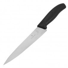 Ніж кухонний Victorinox SwissClassic Carving (лезо: 150мм), чорний у подарунковій коробці 6.8003.15G