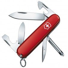 Ніж складаний, мультитул Victorinox Tinker (84мм, 12 функцій), червоний 0.4603